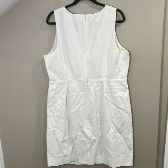 EUC J. Crew Factory Women's Suiting Dress With Waist Tabs Size 18 - Picture 3 of 5